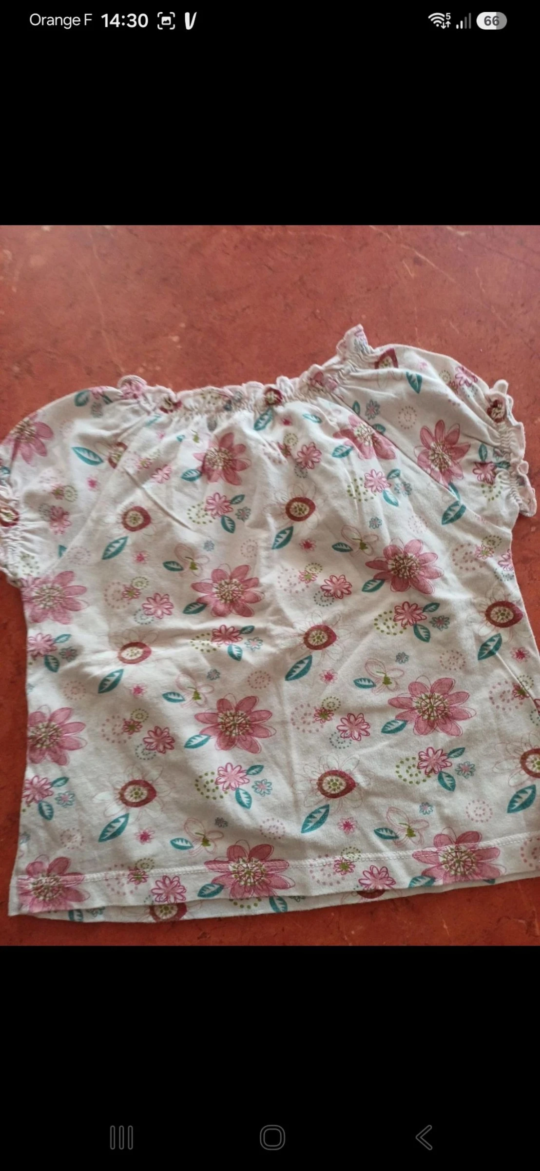 T-shirt para menina tamanho 24 meses – photo 3